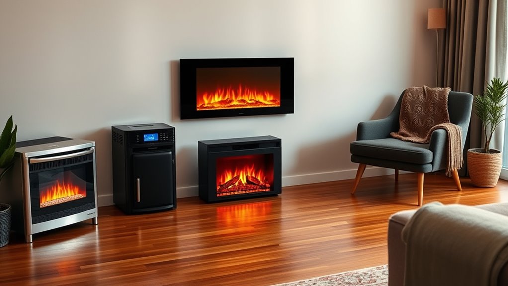 apartment friendly electric fireplace considerations