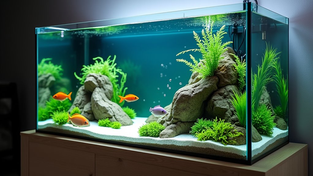aquarium size quality features