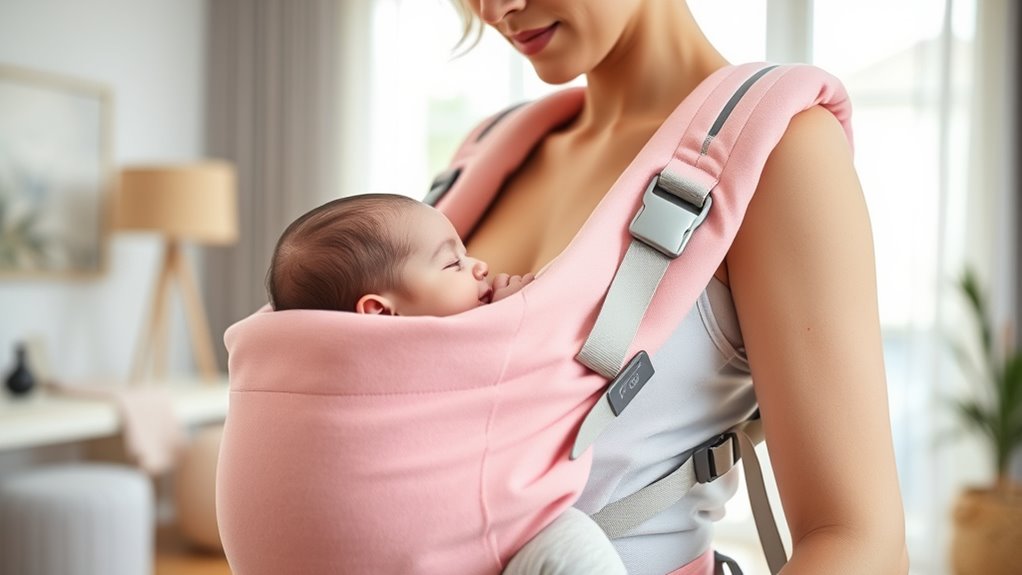comfortable adjustable breathable carriers