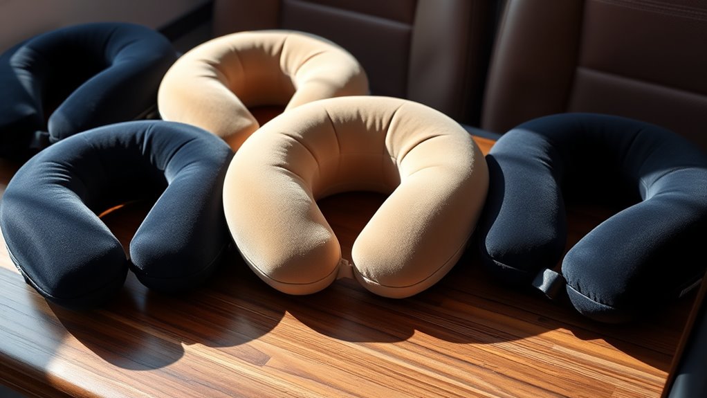comfortable adjustable travel pillow