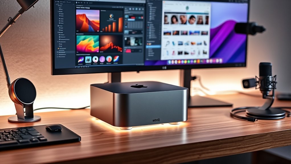 creative mac mini setup