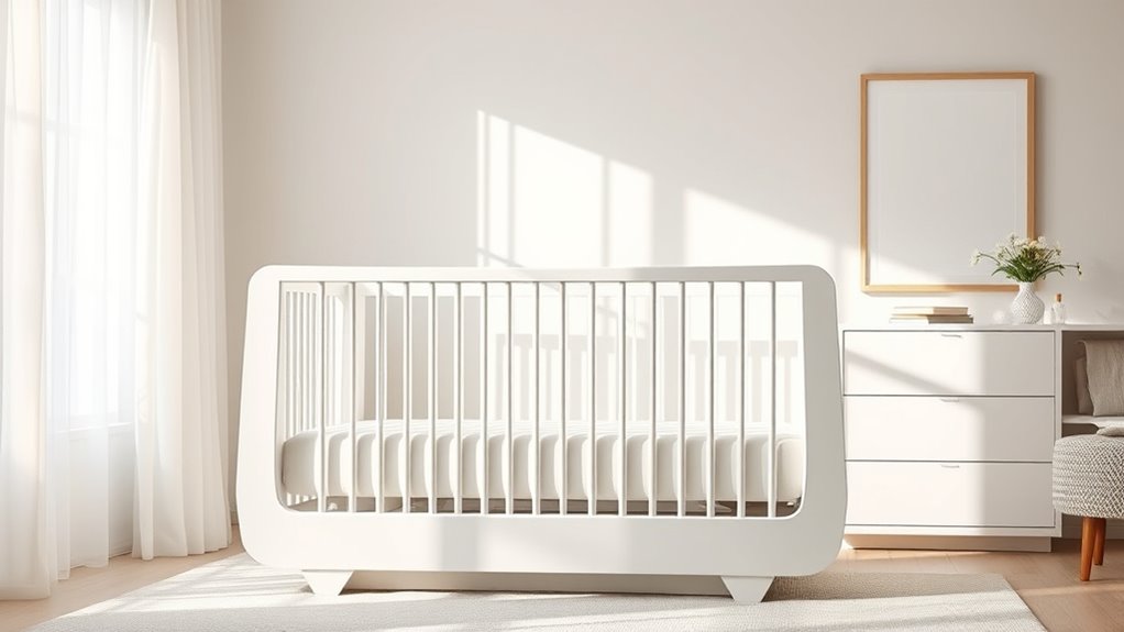 elegant convertible baby cribs