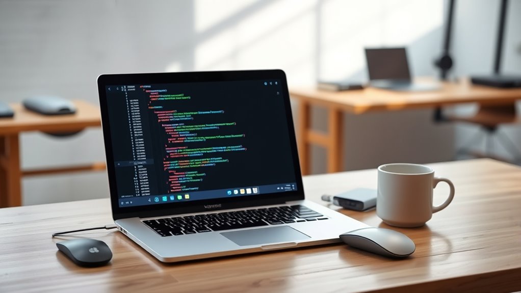 key development laptop features