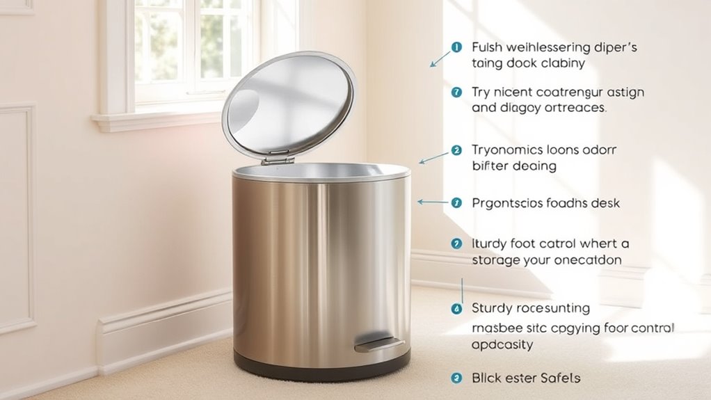 key diaper pail selection criteria