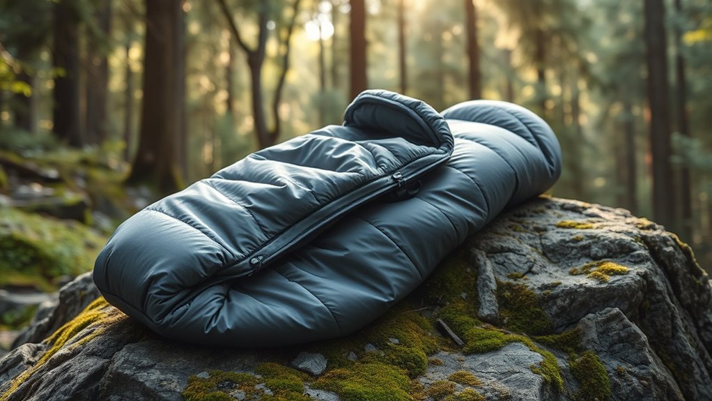 key sleeping bag features