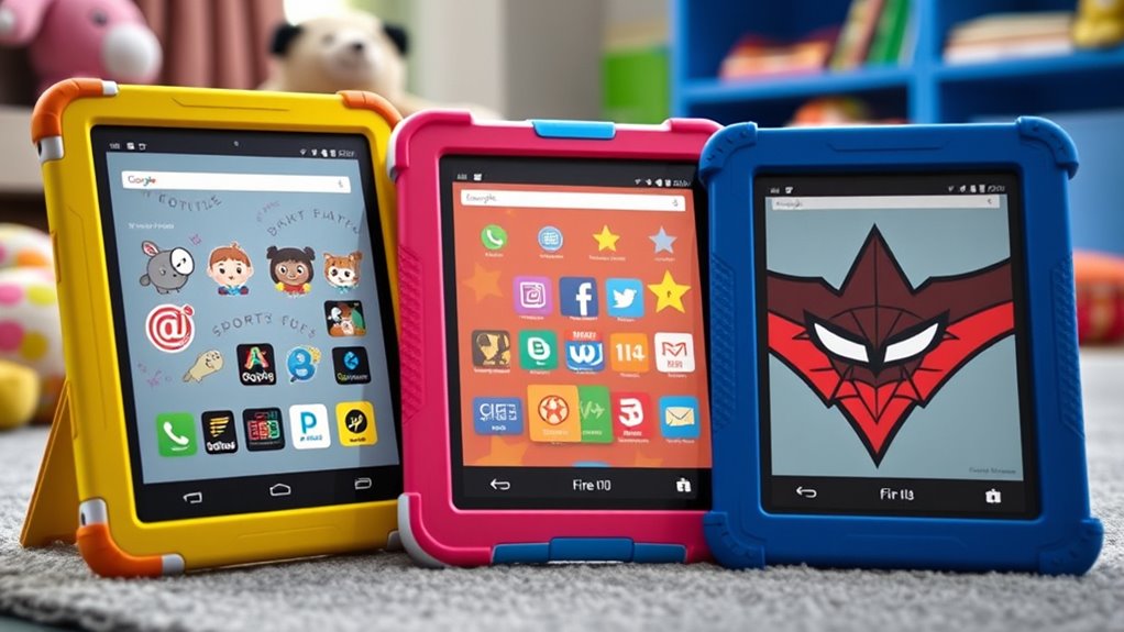 kid friendly tablet features