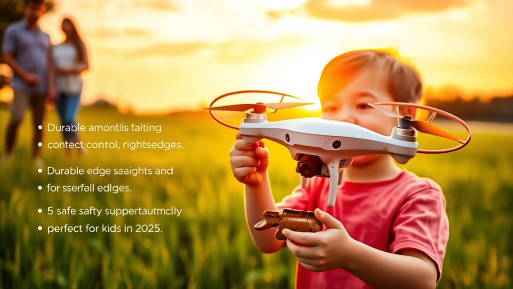 kids drone safety and performance