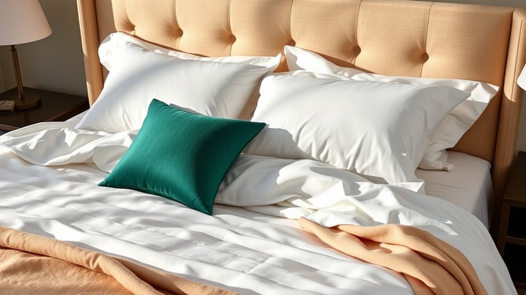 luxury bedding for better sleep