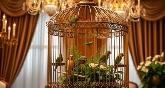 luxury bird cage selection