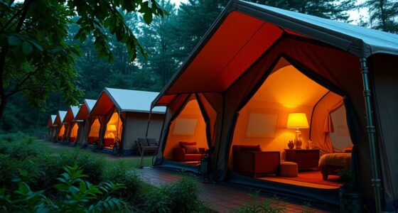 luxury durable camping tents