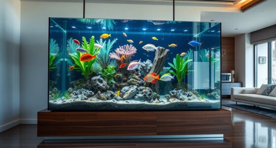 luxury fish tank selections