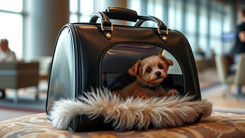 luxury pet travel carriers