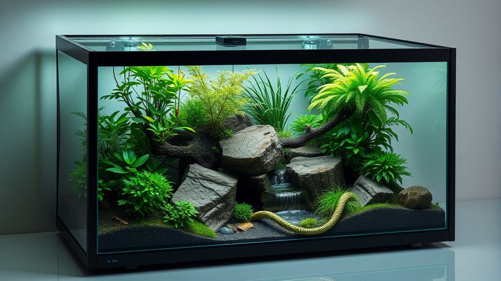 luxury reptile terrarium options