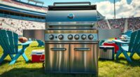 luxury tailgate grills