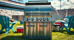 luxury tailgate grills