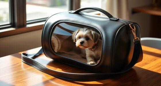 luxury travel pet carriers