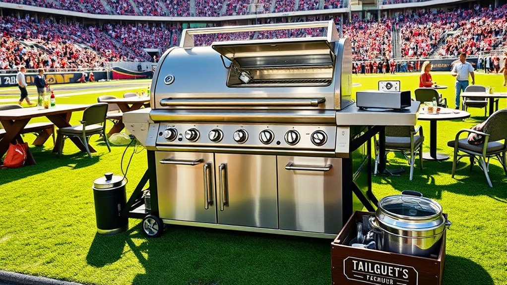 portable powerful durable grill