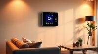 smart thermostats with learning