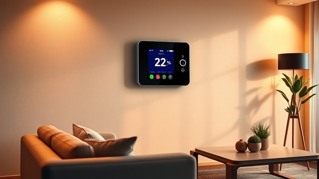smart thermostats with learning