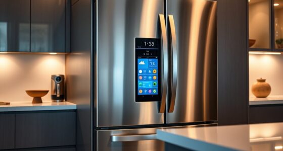 smart touch screen refrigerators