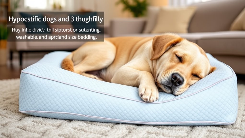 supportive durable safe bedding