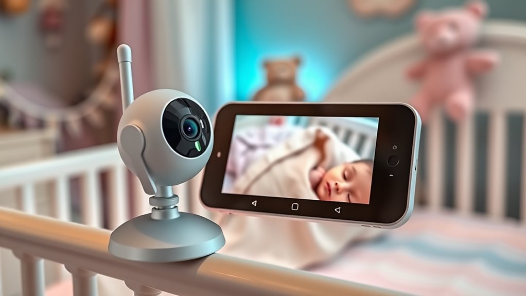 top camera baby monitors
