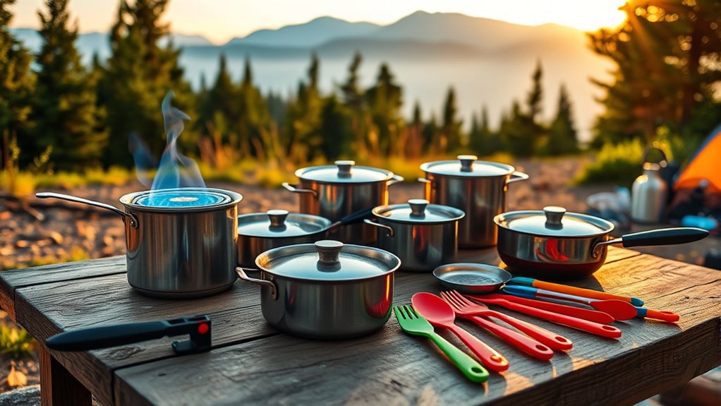 top camping cookware sets