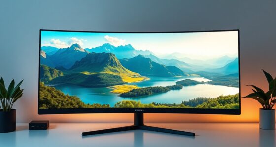 top curved monitors 2025