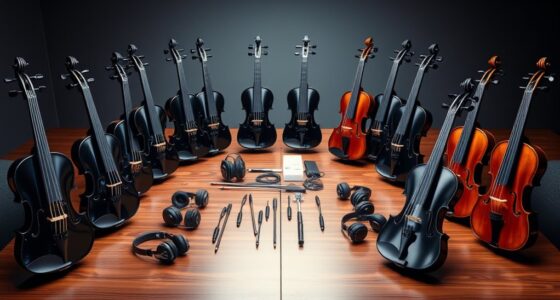 top electric violin kits