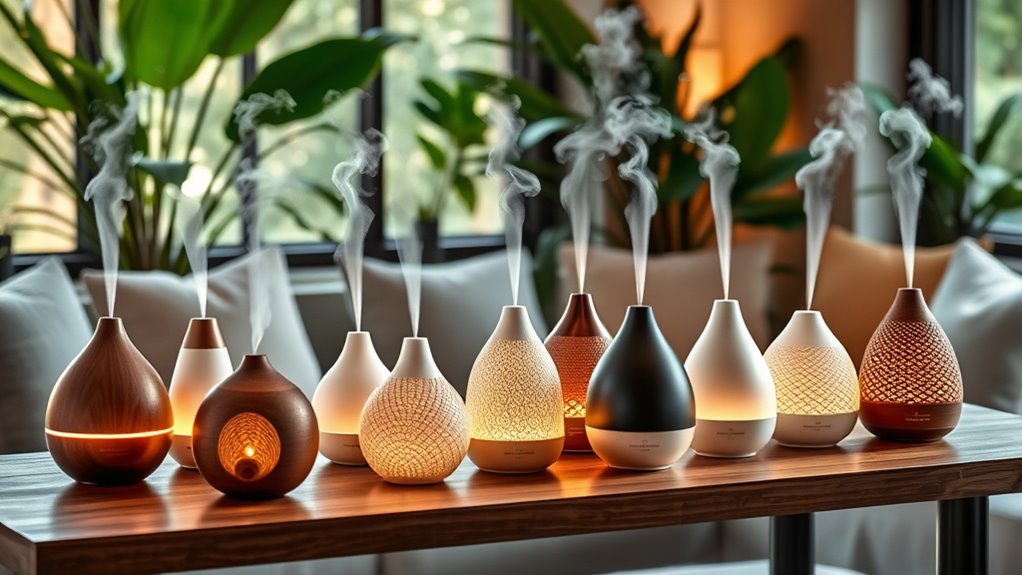 top luxury aromatherapy diffusers