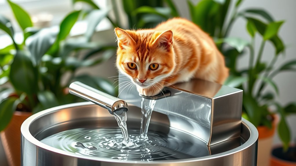 top luxury feline water dispensers
