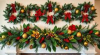 top mantel wreaths sets