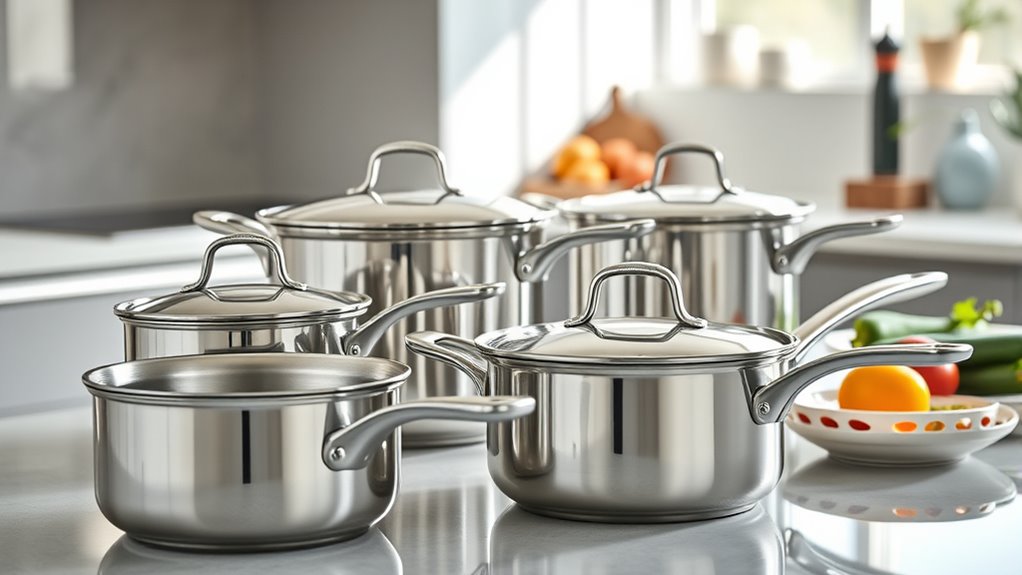 top stainless steel cookware sets