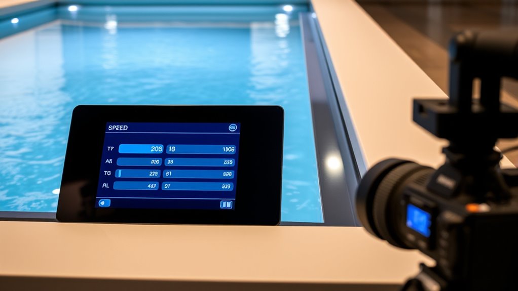 adjusting pool speed levels