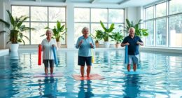 aquatic balance fall prevention