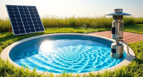 efficient small pool heating