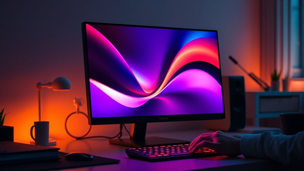 eye friendly display features