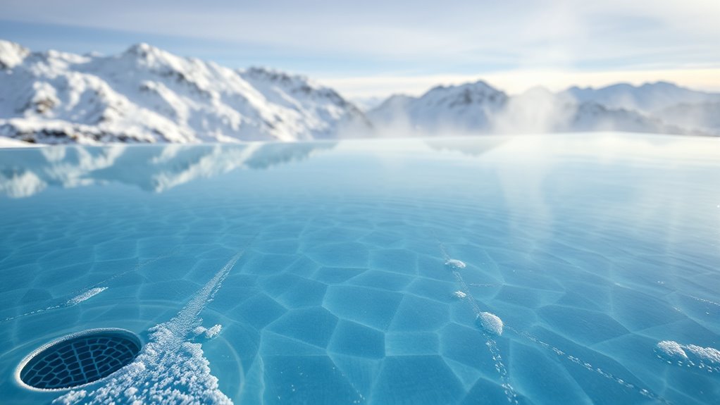 freeze prevention and drainage