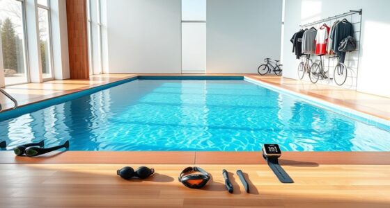 home triathlon training pool