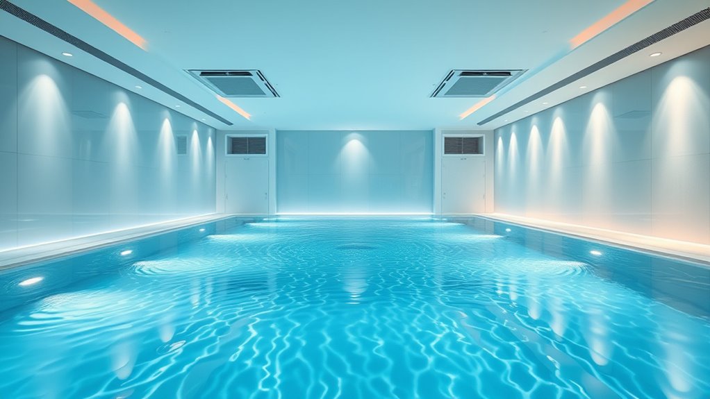 indoor swim spa ventilation