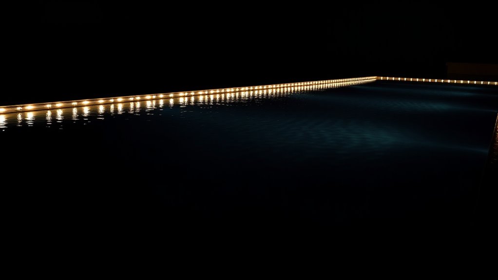 optimal solar pool lighting safety