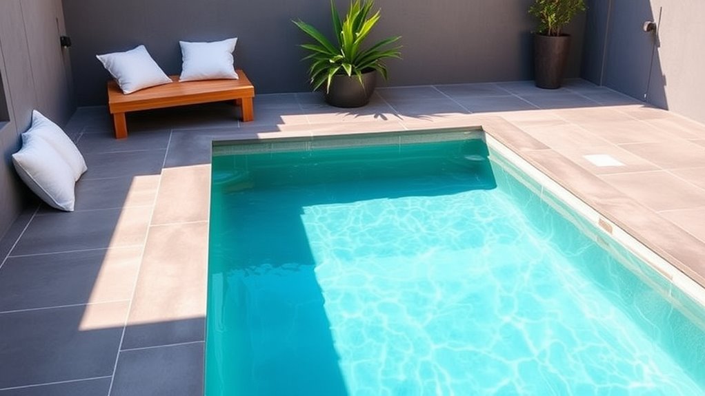 optimize small pool seating