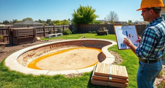 plan pool construction early