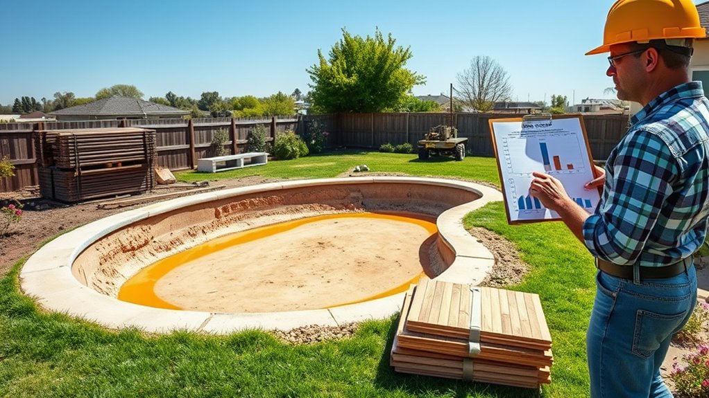 plan pool construction early