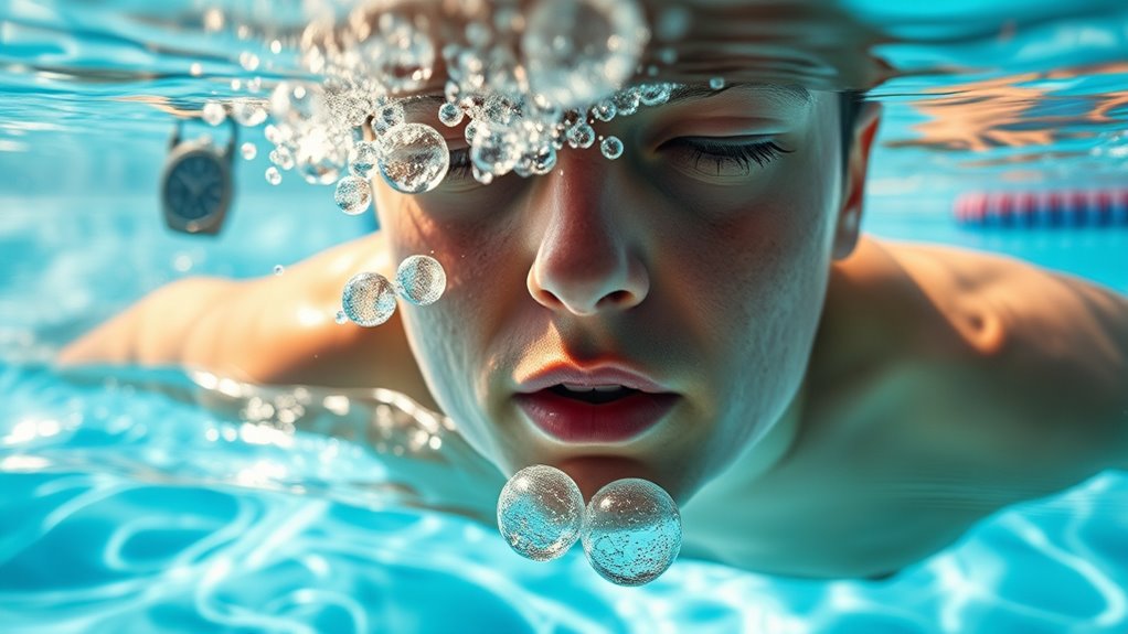pool breath training techniques