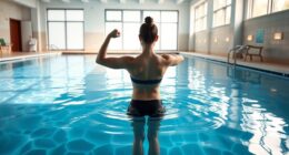 pool exercises relieve shoulder impingement