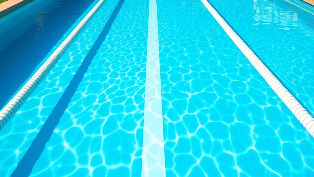 pool lane marking standards