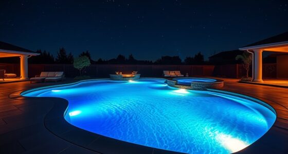 pool led lighting effects