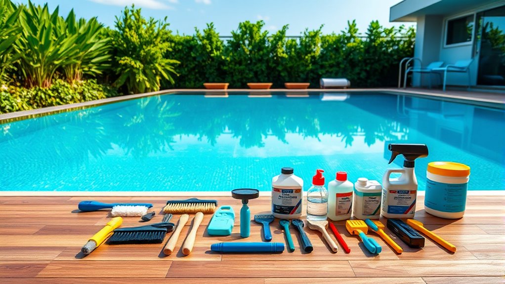 pool maintenance timeline plan