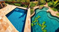 pool shapes comparison